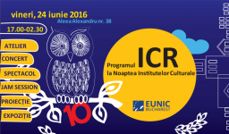 Programul ICR la Noaptea Institutelor Culturale 2016