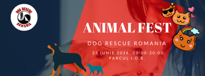Animal Fest – cel mai mare festival dedicat animalelor  si iubitorilor de animale, va avea loc sâmbătă, 25 iunie