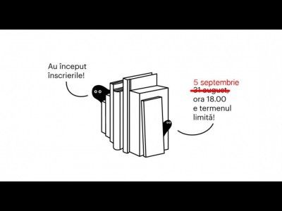 E timpul să înscrii o carte. Una frumoasă E timpul să înscrii o carte. Una frumoasă