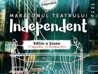 Maratonul Teatrului Independent – Bucharest Fringe Ediția a VI-a 17 septembrie – 2 octombrie 2016