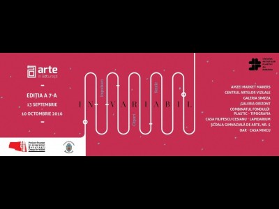 Arte în București 2016_Orașul In-Variabil  ediția a VII-a 13 septembrie - 10 octombrie 2016