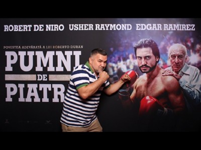 Campionii s-au întâlnit la avanpremiera filmului „Pumni de piatră”