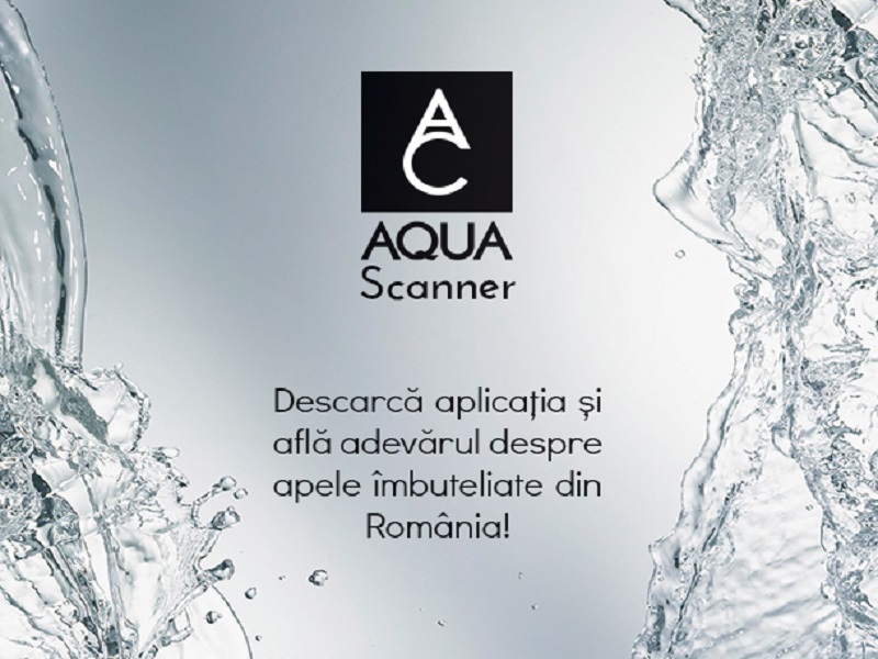 AQUA Carpatica lansează aplicația AQUA Scanner