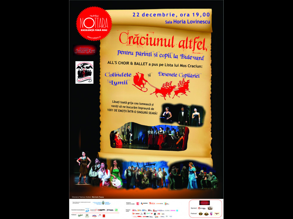 Evenimente speciale la Teatrul Nottara