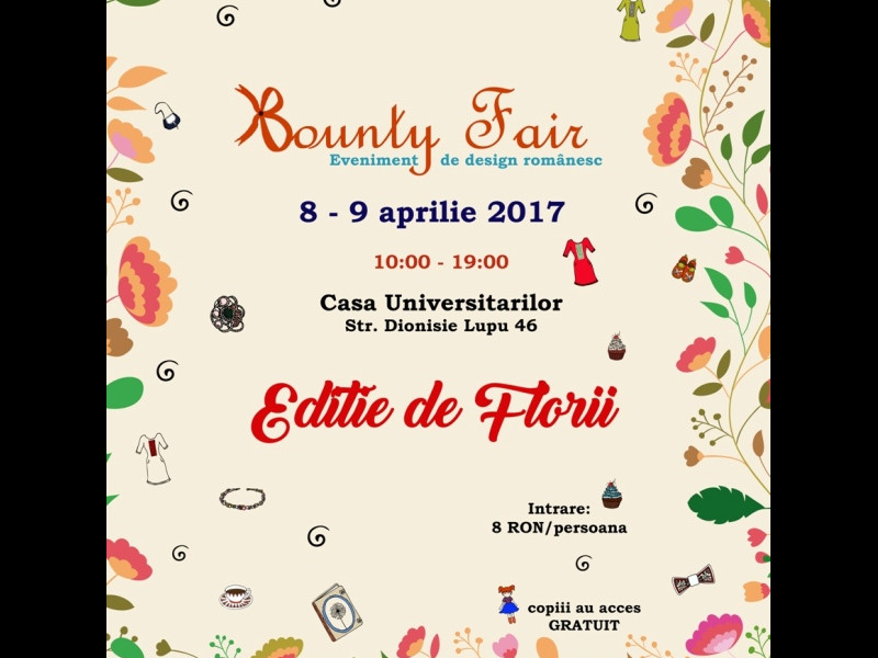 Bounty Fair, târgul de super-cadouri originale va avea loc în weekendul 8-9 aprilie