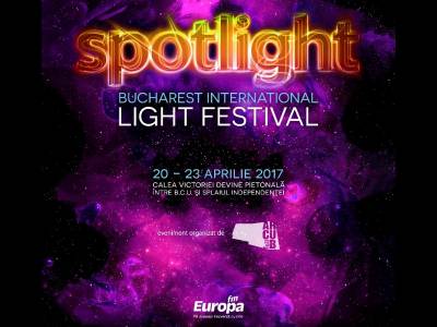 Începe ediția a 3-a a Festivalului Internațional de video mapping Spotlight