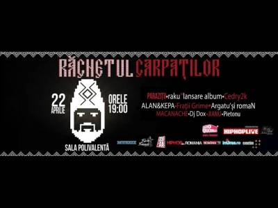 Sâmbăta aceasta, Răcnetul Carpaților aduce pe scenă cele mai bune formații de hip-hop românesc Sâmbăta aceasta, Răcnetul Carpaților aduce pe scenă cele mai bune formații de hip-hop românesc