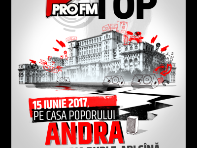 Andra urcă pe scena ProFM On Top 2017 | Vino la un super-show