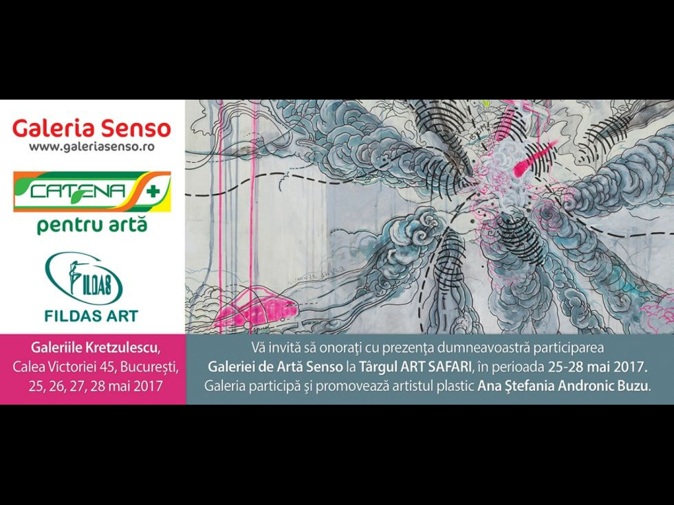 Galeria Senso promovează și sprijină arta la Târgul Art Safari 2017