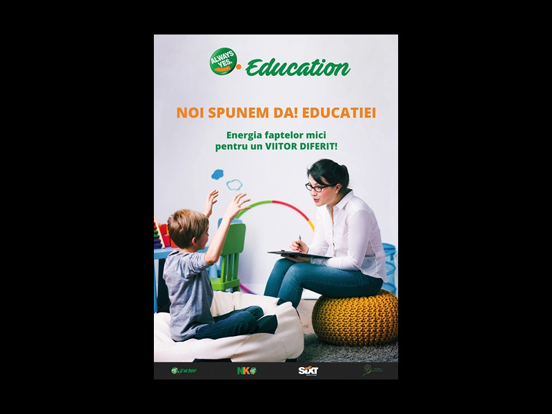 Cei 200 de voluntari ai New Kopel Group spun DA! EDUCAŢIEI