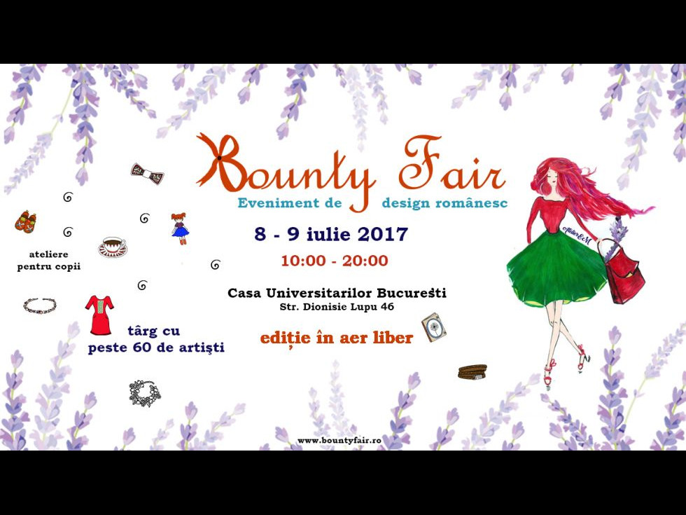 Dacă ești pasionat de ateliere creative, hai la Bounty Fair!