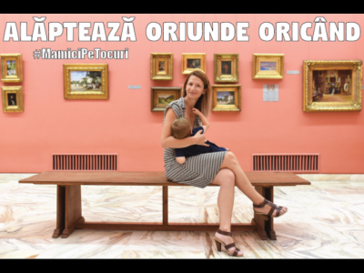 Campania ''Alăptează Oriunde Oricând'' face pași importanți