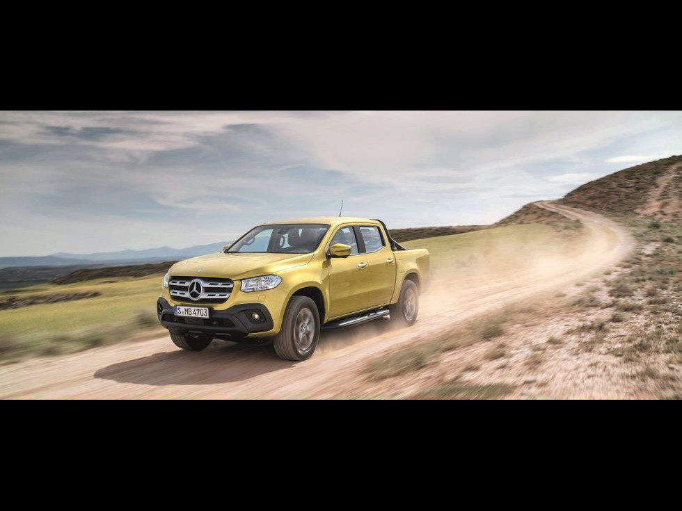 Mercedes vine cu X Class, un pick-up pentru agricultori gospodari