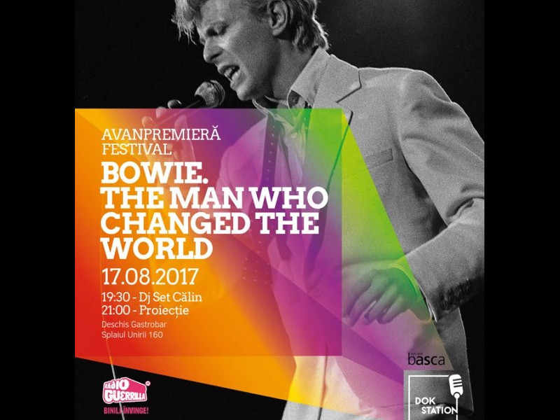 Ultimul documentar despre Bowie proiectat la București Ultimul documentar despre Bowie proiectat la București