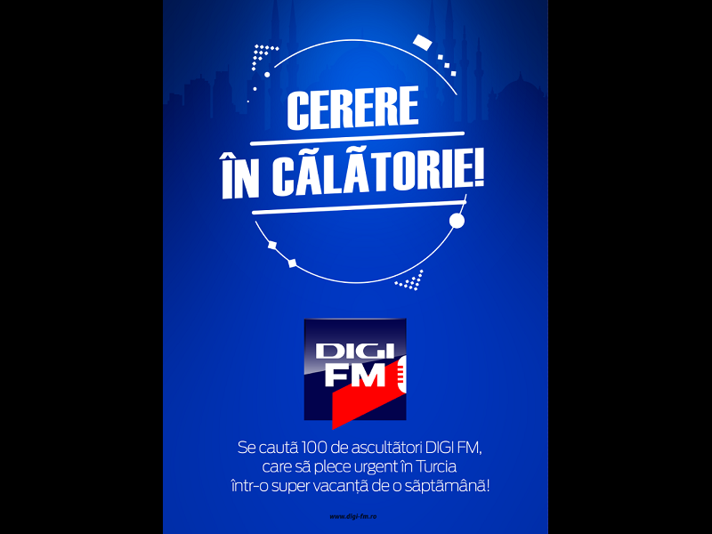 DigiFM trimite 100 de ascultători o săptămână în Turcia DigiFM trimite 100 de ascultători o săptămână în Turcia