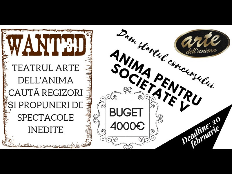 Concurs de proiecţie la Teatrul Dell' Anima Concurs de proiecţie la Teatrul Dell' Anima