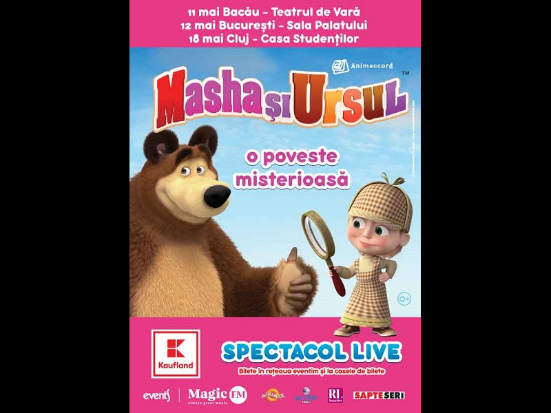 Spectacol Masha și Ursul - regulament și acces public Spectacol Masha și Ursul - regulament și acces public