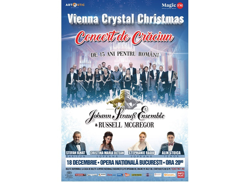 VIENNA CRYSTAL CHRISTMAS, ÎN TURNEU NAȚIONAL VIENNA CRYSTAL CHRISTMAS, ÎN TURNEU NAȚIONAL