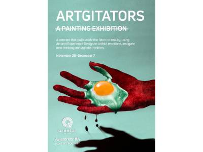 Artgitators, o expoziție care agită tradiționalul Artgitators, o expoziție care agită tradiționalul