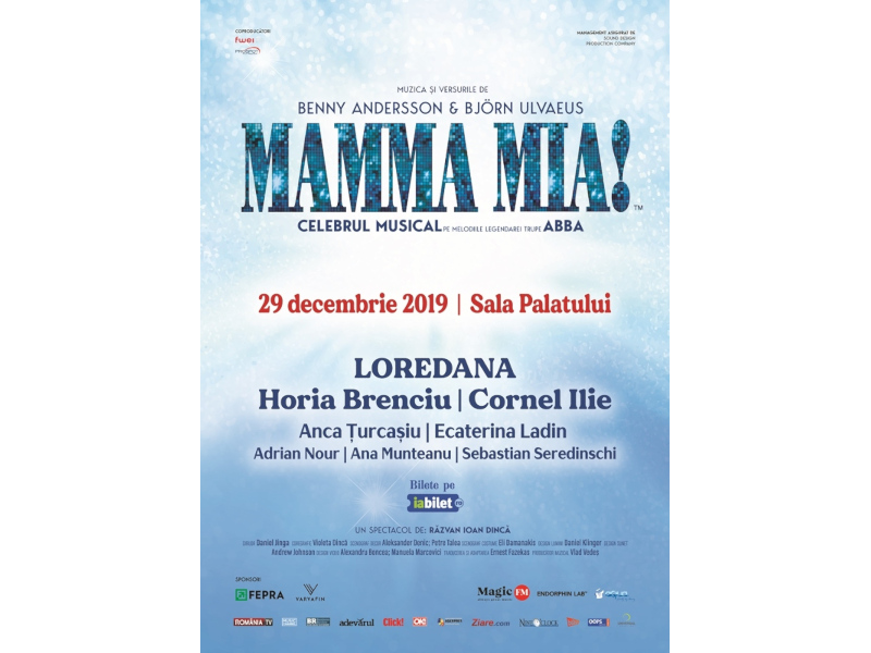 Musicalul „MAMMA MIA!” - ultima reprezentație din anul 2019