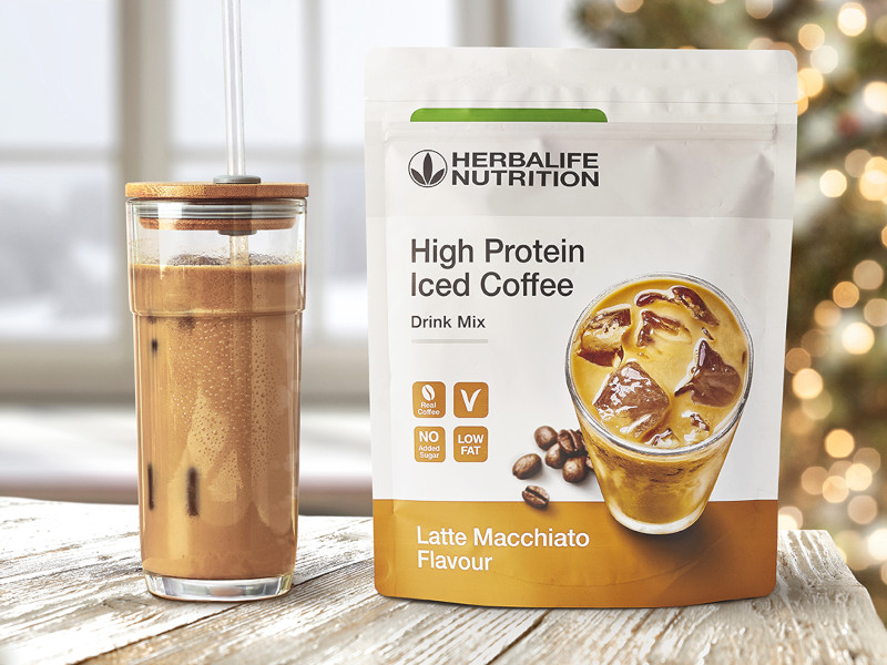 Începe ziua în forță cu noul „High Protein Iced Coffee”