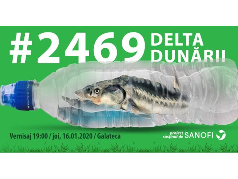 „2469_Delta Dunării” - o expoziție manifest  pentru un viitor cu mai puțin plastic