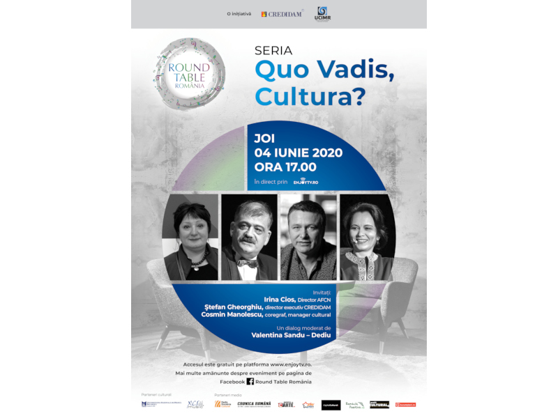 Quo Vadis, Cultura? - „Solidaritatea în breaslă este esențială” Quo Vadis, Cultura? - „Solidaritatea în breaslă este esențială”
