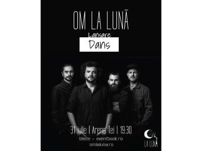 Trupa „om la lună” lansează „Dans” printr-un concert la Arena Tei din București