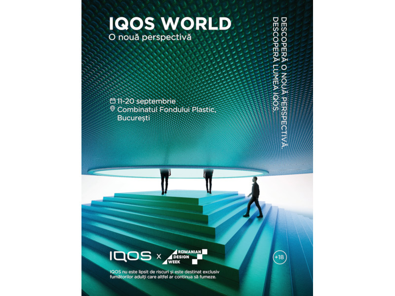 IQOS World creează o nouă perspectivă în cadrul Romanian Design Week