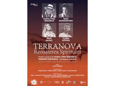 O premieră extraordinară prezentată pe scena Opera Summer Hub - Ovidiu Lipan Țăndărică lansează un proiect de suflet la Cluj-Napoca: TERRANOVA: Renașterea Spiritului