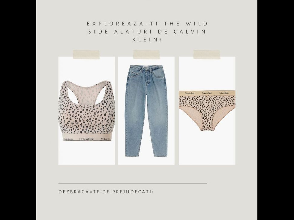 Exploreaza-ti the wild side alaturi de CALVIN KLEIN