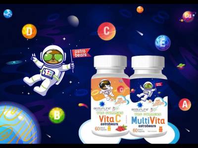 BioSunLine® lansează Veg Gummies Astrobears,  vitamine vegane pentru copii, potrivite și pentru micuții cu intoleranță la gluten