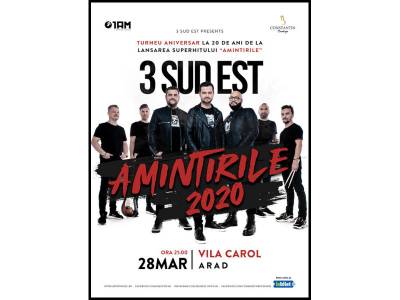 Concert 3 Sud Est - Amintirile 2020 @ Arad Concert 3 Sud Est - Amintirile 2020 @ Arad